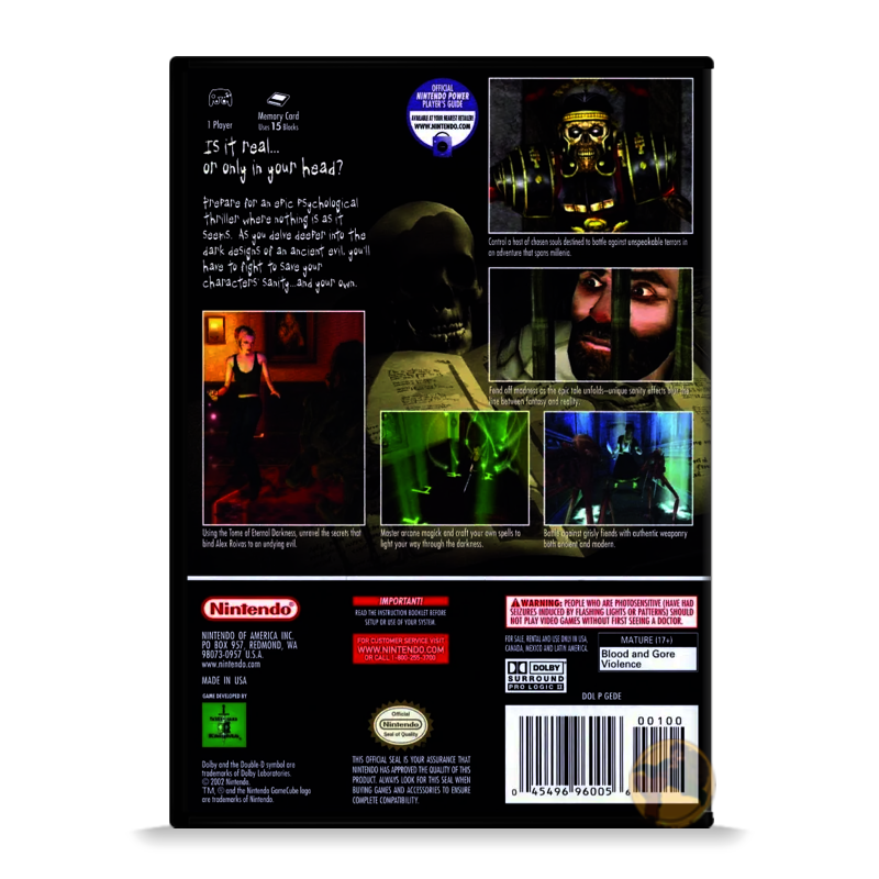 Eternal Darkness: Sanity Requiem (Nintendo GameCube)