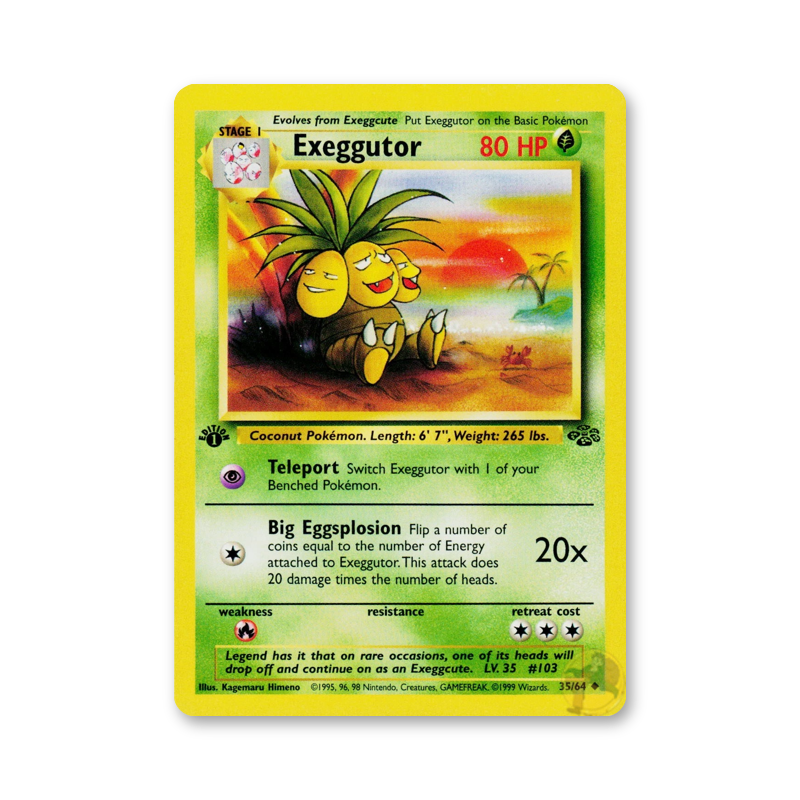 Exeggutor (First Edition) - 35/64 (Jungle)
