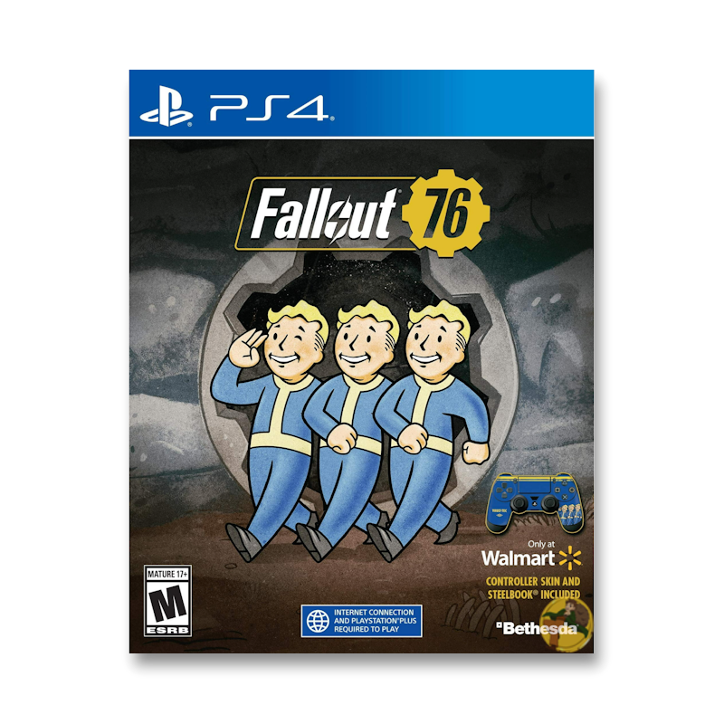 Fallout 76 [Walmart Steelbook Edition] (PlayStation 4) – Spanky's