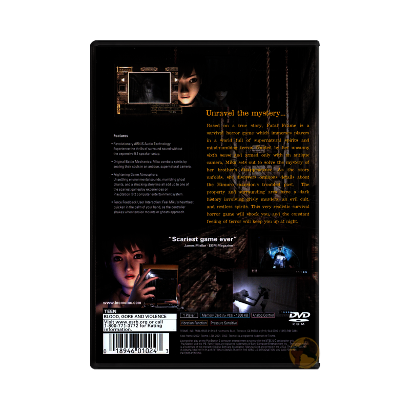 Fatal Frame (PlayStation 2)