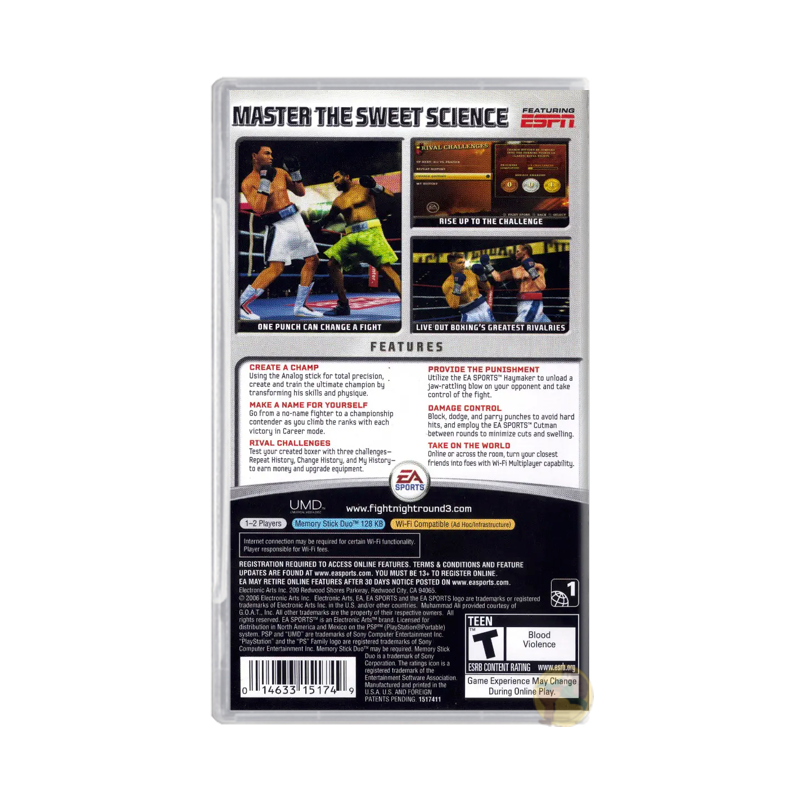 Fight Night Round 3 (PlayStation Portable)