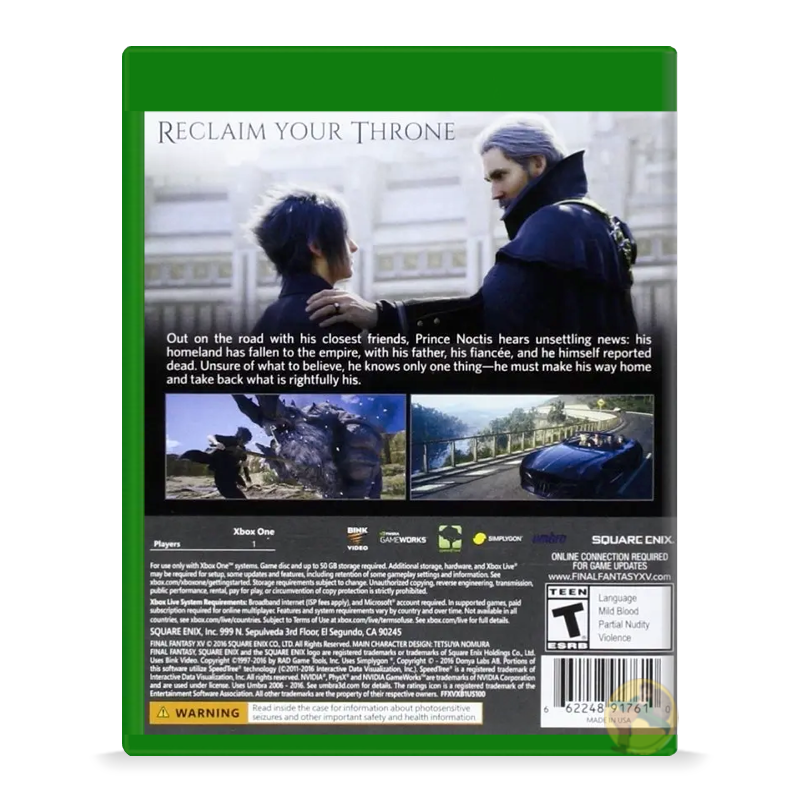 Final Fantasy XV (Xbox One)