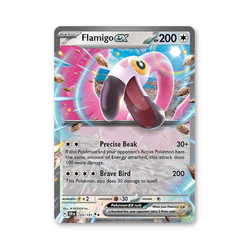 Flamigo ex - 160/191 (Surging Sparks)