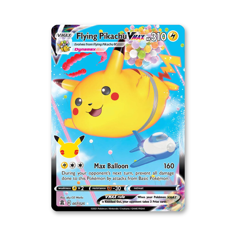 Flying Pikachu VMAX - 007/025 (Celebrations)