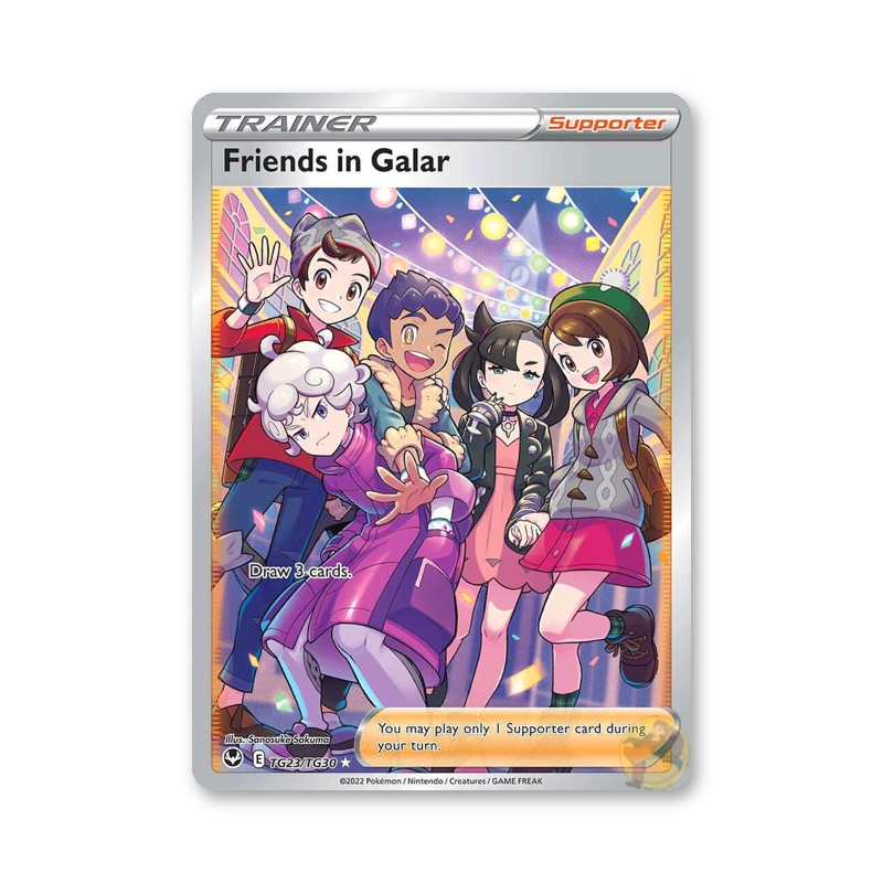 Friends in Galar - TG23/TG30 (Silver Tempest Trainer Gallery)