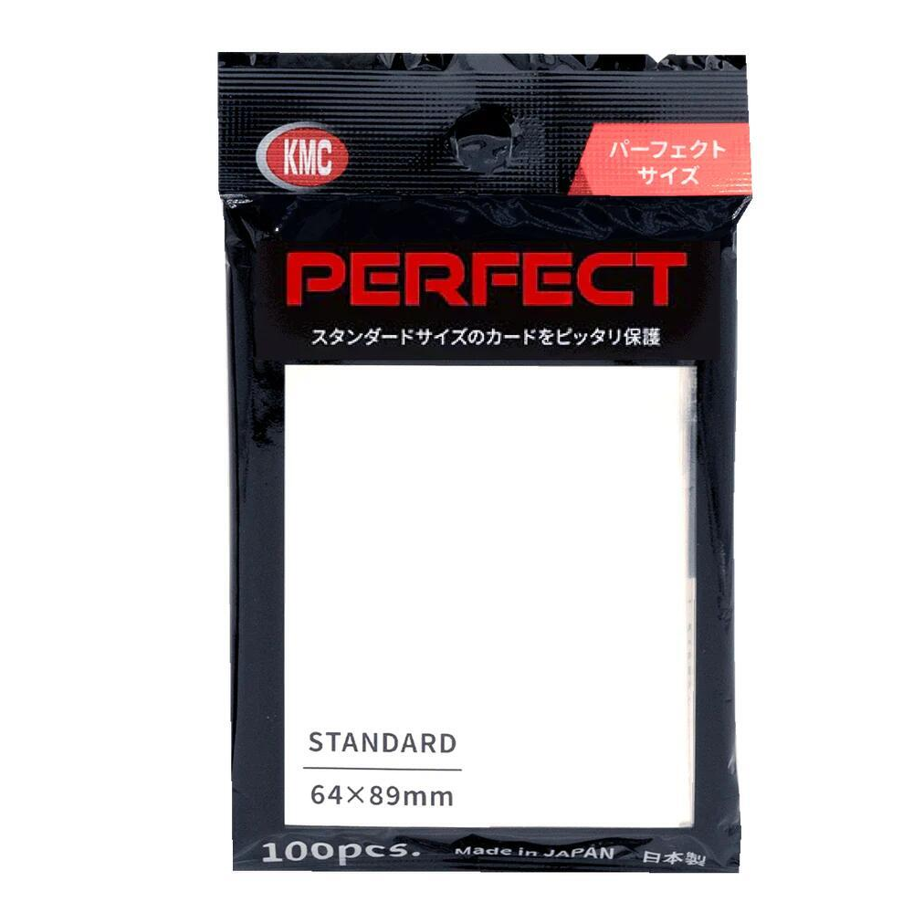 KMC Perfect Size "Topload" Sleeves - Full Sized - Perfect Clear 100ct