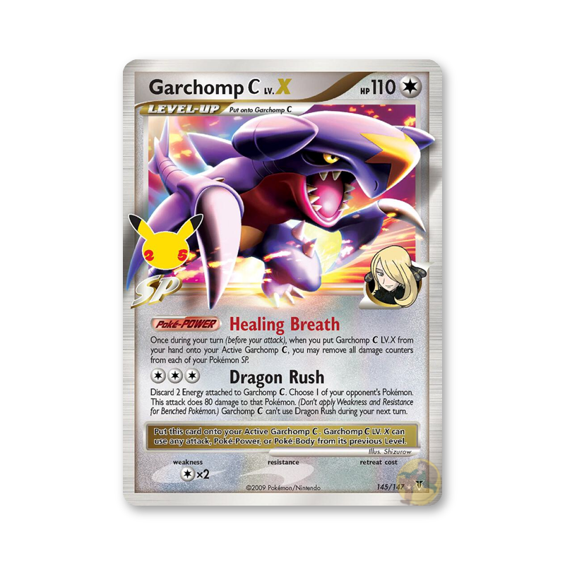 Garchomp C LV.X - 145/147 (Celebrations: Classic Collection)