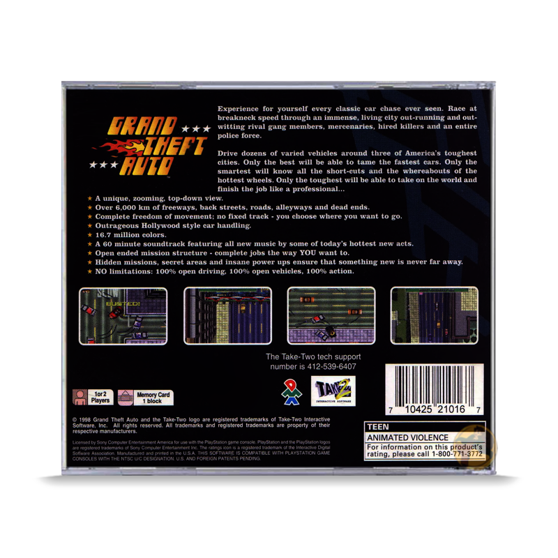 Grand Theft Auto (PlayStation 1)