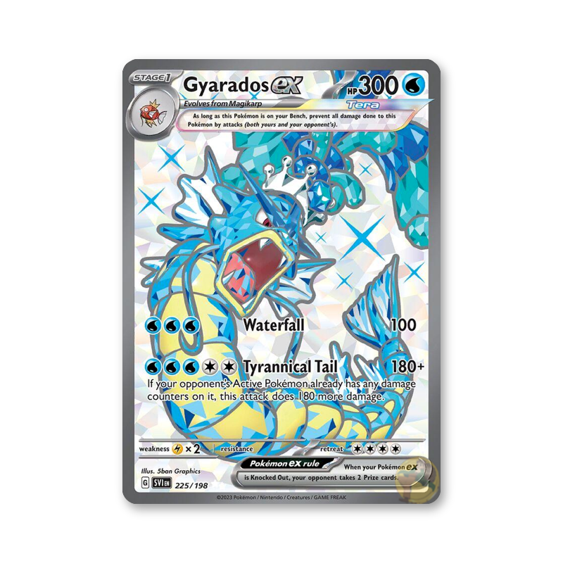 Gyarados ex - 225/198 (Scarlet & Violet Base Set)