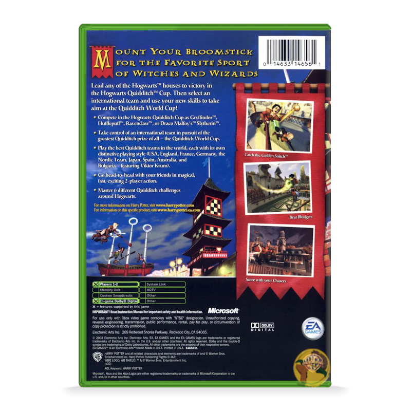 Harry Potter: Quidditch World Cup (Microsoft Xbox)