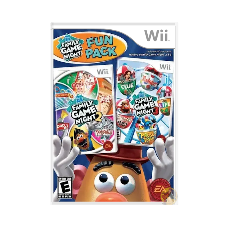 Hasbro Family Game Night Fun Pack (Nintendo Wii)