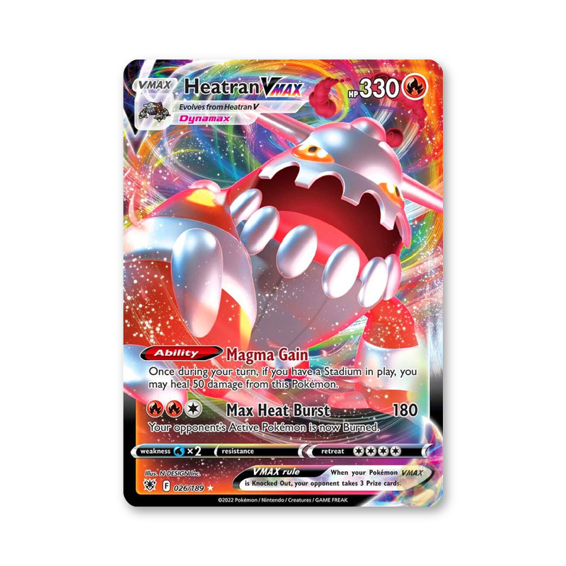 Heatran VMAX - 026/189 (Astral Radiance)