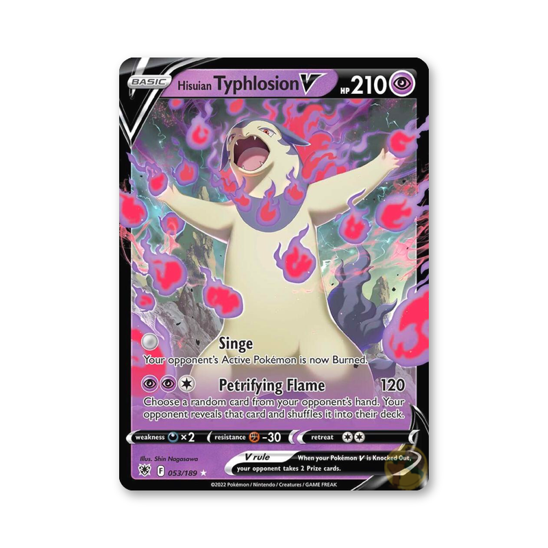 Hisuian Typhlosion V - 053/189 (Astral Radiance)