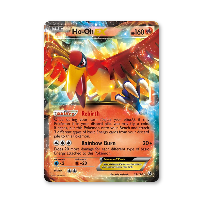 Ho-Oh EX - 22/124 (Dragons Exalted)