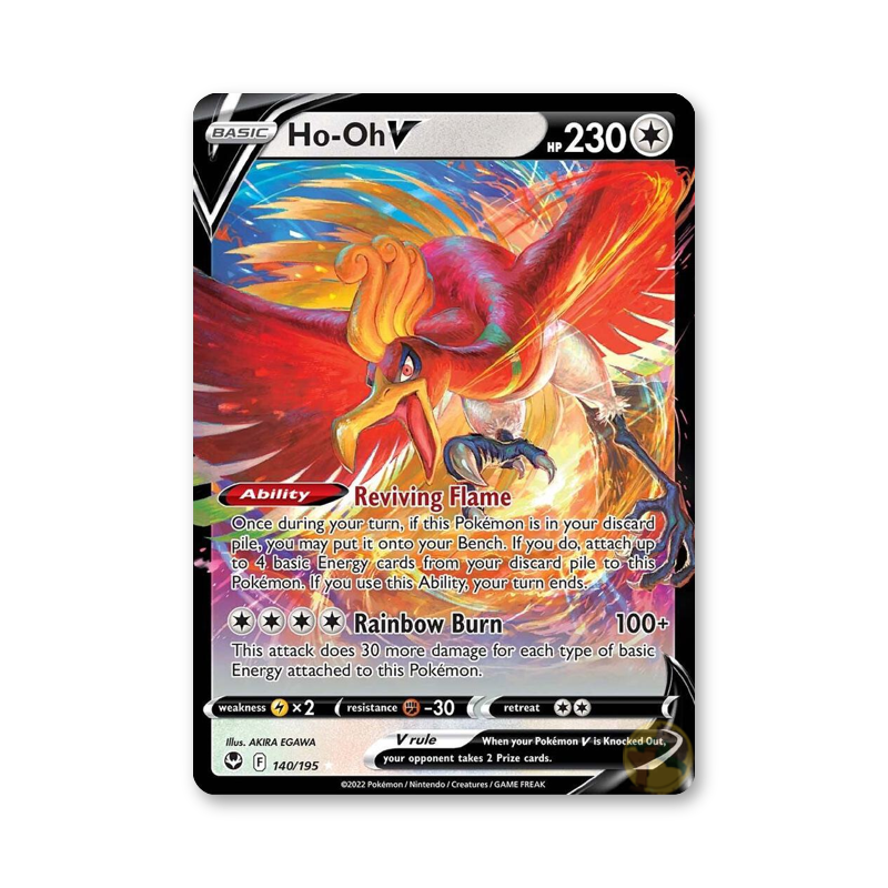 Ho-Oh V - 140/195 (Silver Tempest)