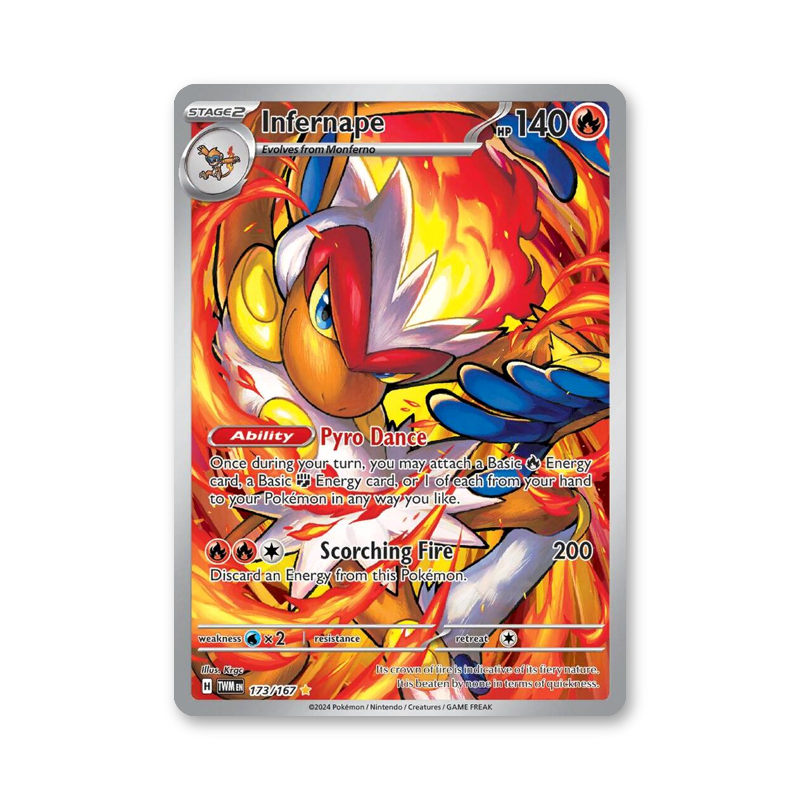 Infernape - 173/167 (Twilight Masquerade)