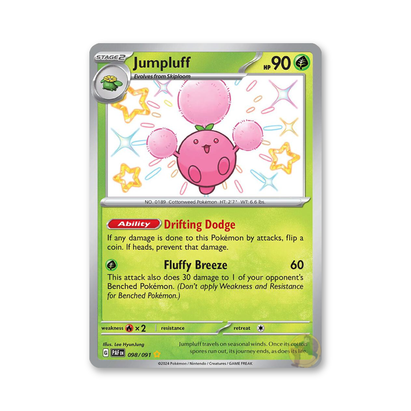Jumpluff - 098/091 (Paldean Fates)