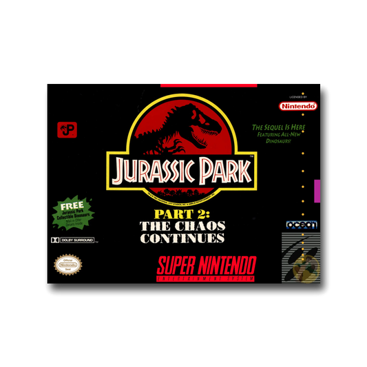 Jurassic Park Part 2: The Chaos Continues (Nintendo SNES)