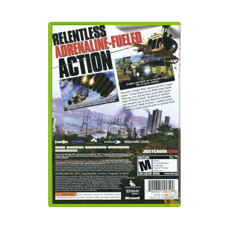 Just Cause 2 (Xbox 360)