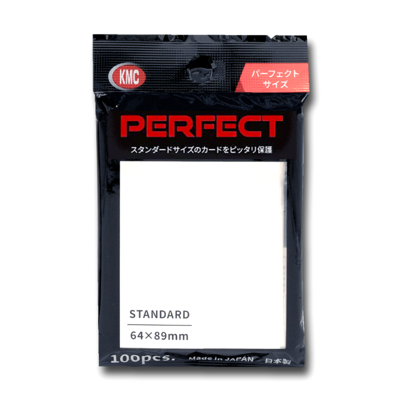 KMC Sleeves: Standard Perfect Fit - Clear 100CT