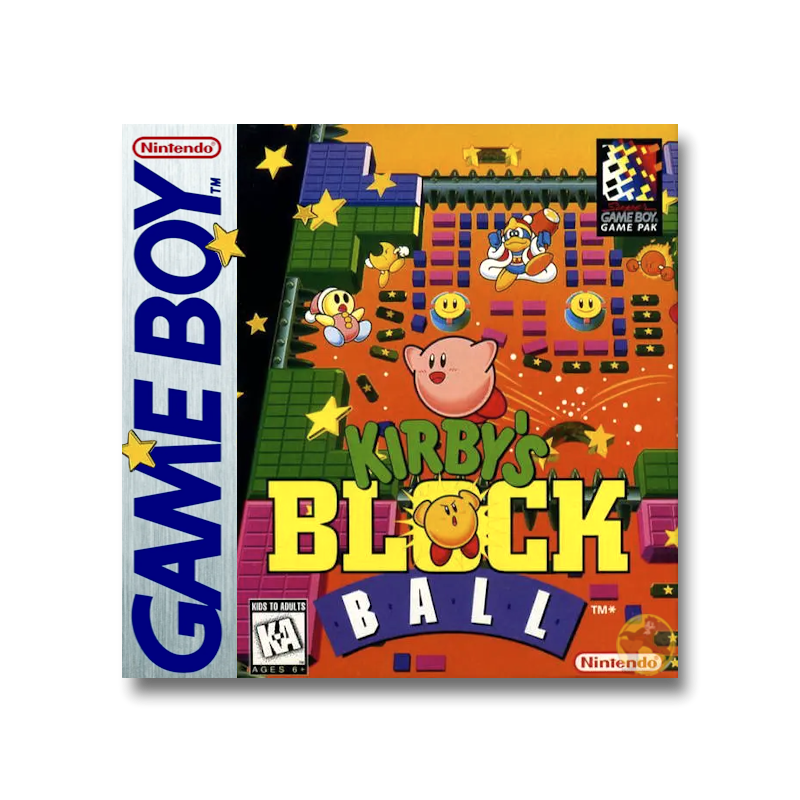 Kirby's Block Ball (Nintendo Game Boy)