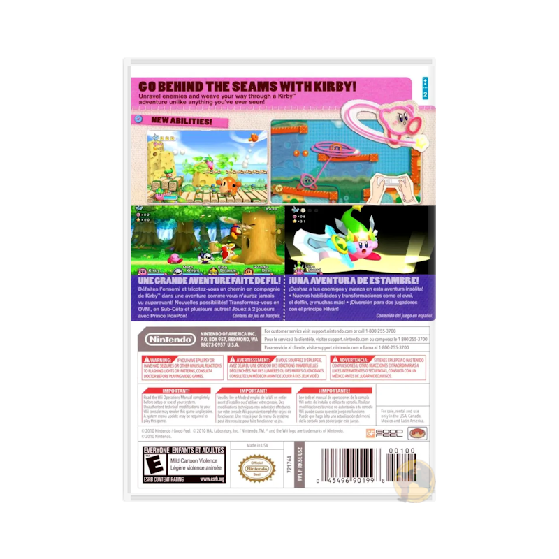 Kirby's Return To Dream Land (Nintendo Wii)