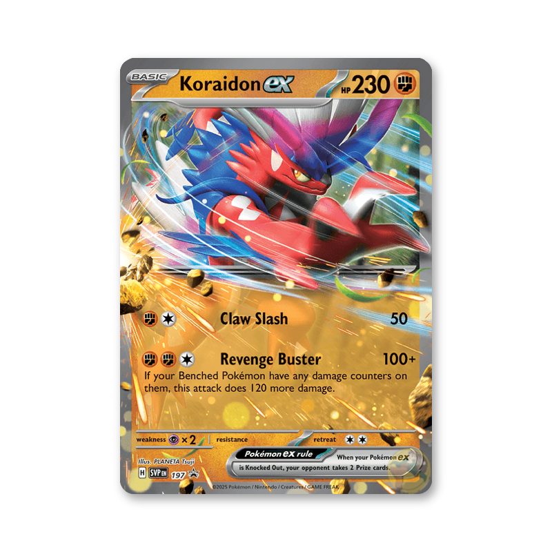 Koraidon ex - 197 (Scarlet & Violet Promos)