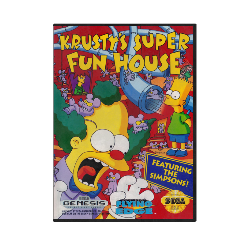 Krusty's Super Fun House (Sega Genesis)