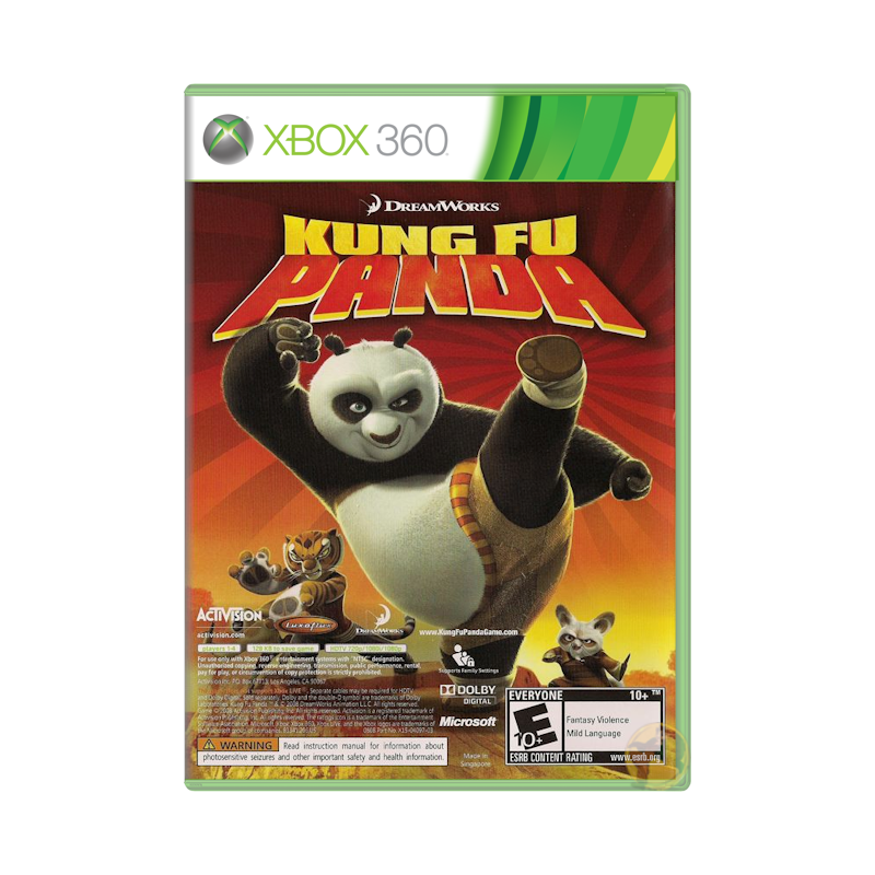 LEGO Indiana Jones: The Original Adventures / DreamWorks Kung Fu Panda (Xbox 360)
