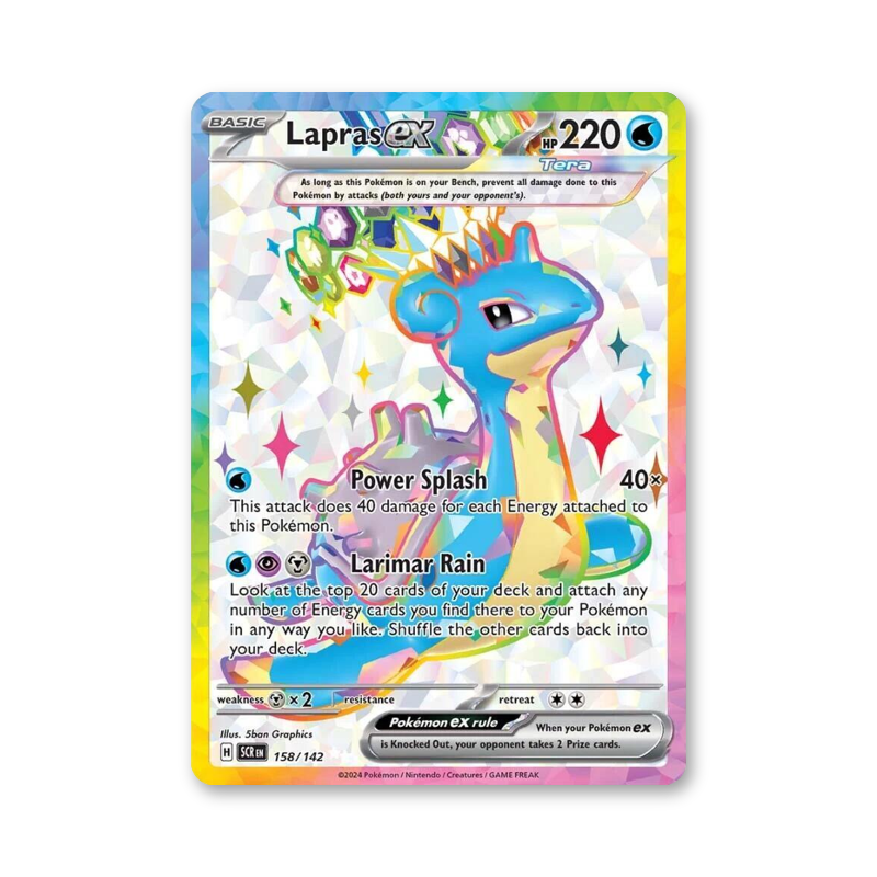 Lapras ex - 158/142 (Stellar Crown)