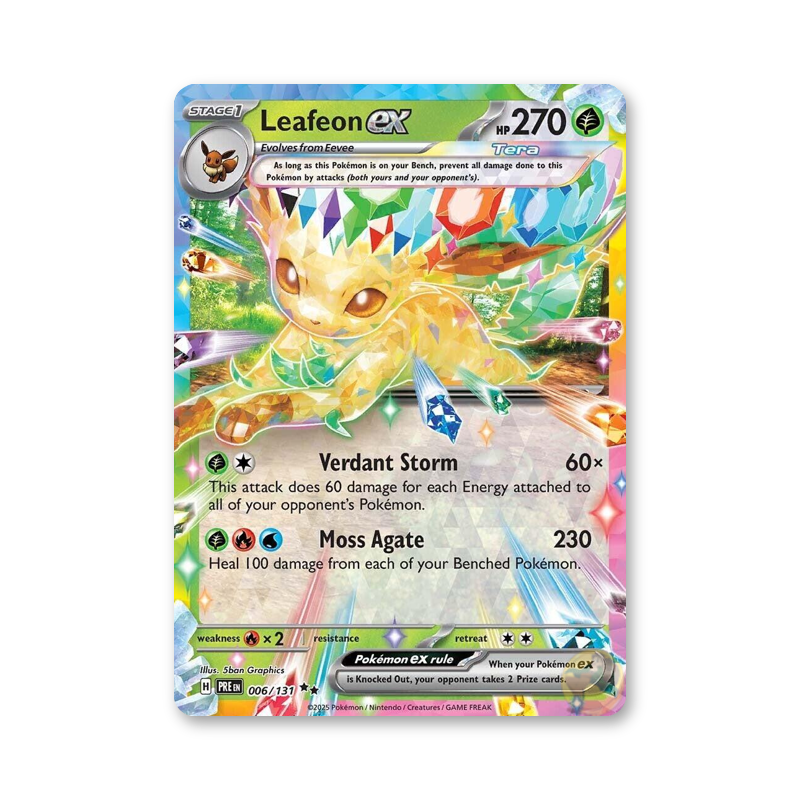 Leafeon ex - 006/131 (Prismatic Evolutions)