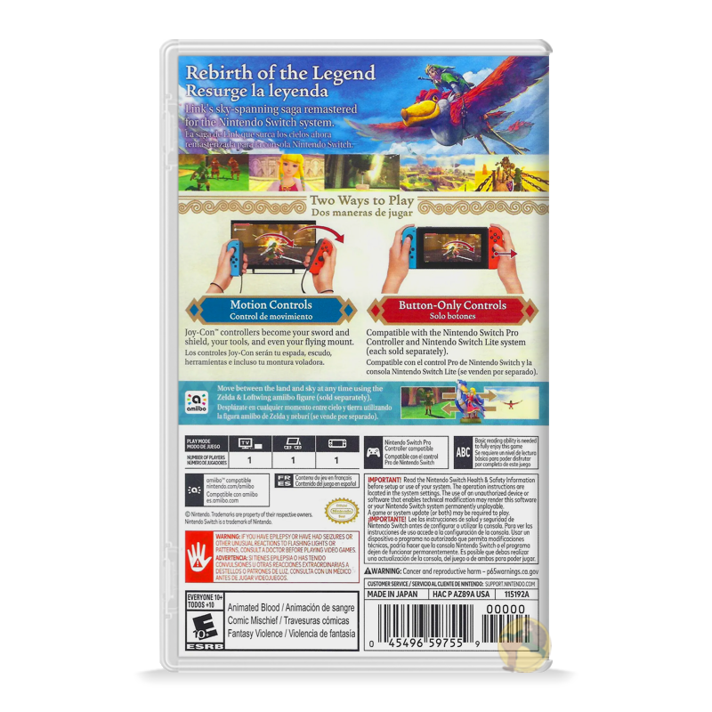 The Legend of Zelda: Skyward Sword HD (Nintendo Switch)