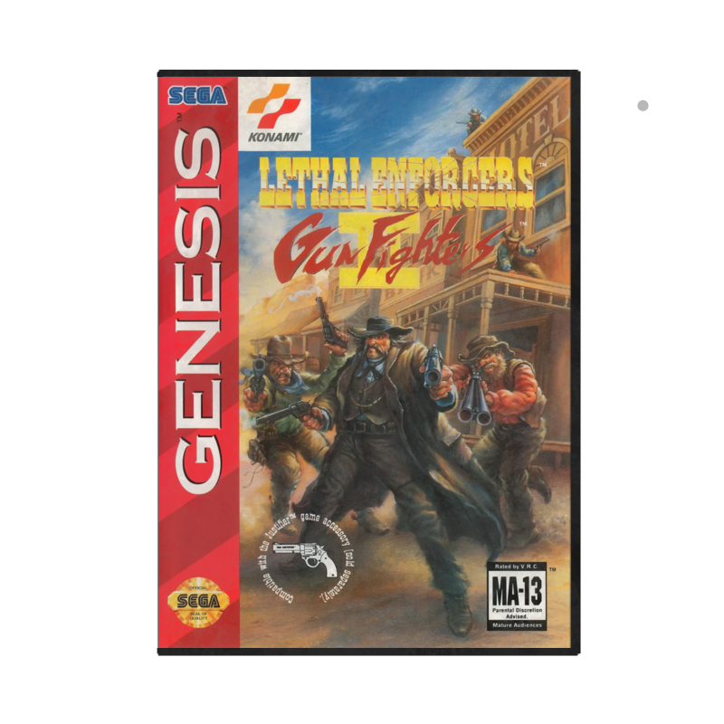 Lethal Enforcers II: Gun Fighters (Sega Genesis)