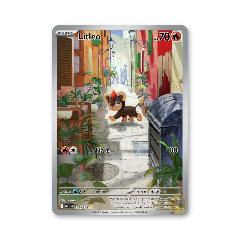 Litleo - 139/132 (Mega Evolution Base Set)