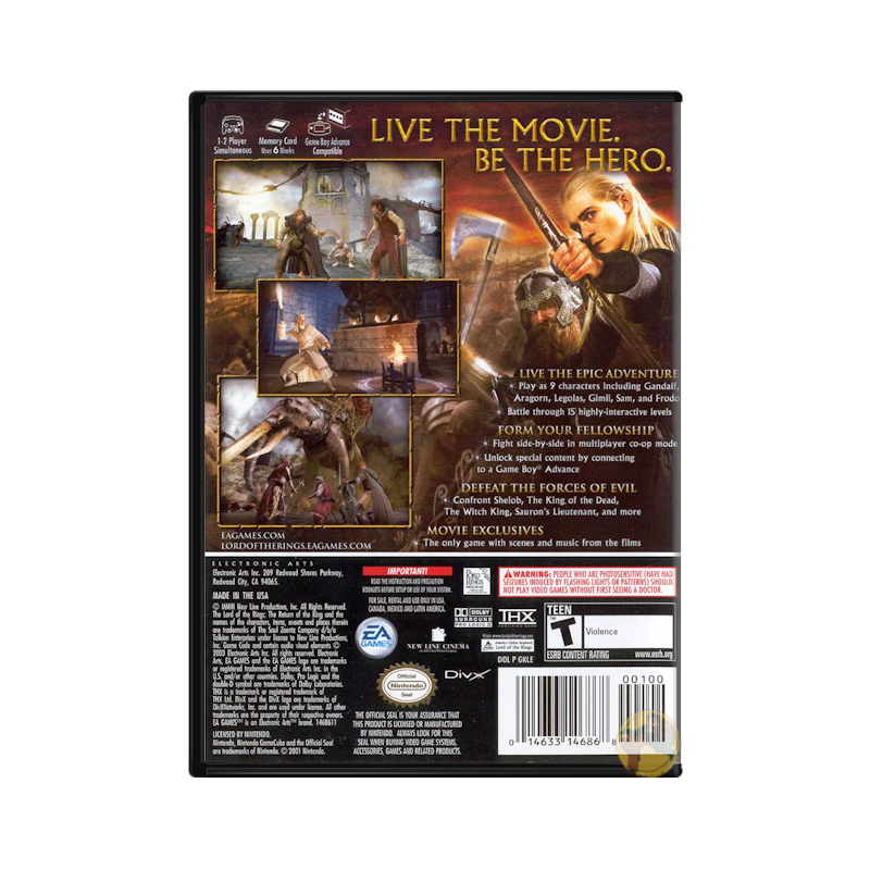Lord of the Rings: The Return of the King (Nintendo GameCube)