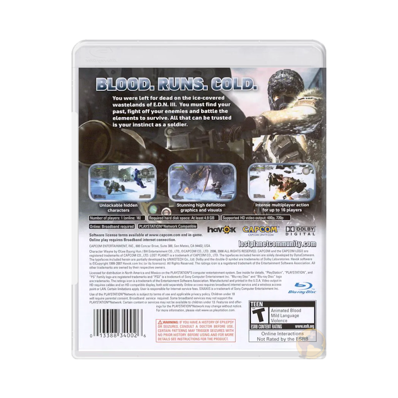 Lost Planet: Extreme Condition (PlayStation 3)