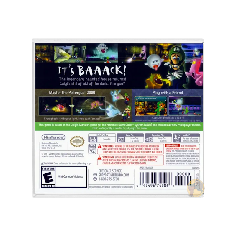 Luigi's Mansion (Nintendo 3DS)