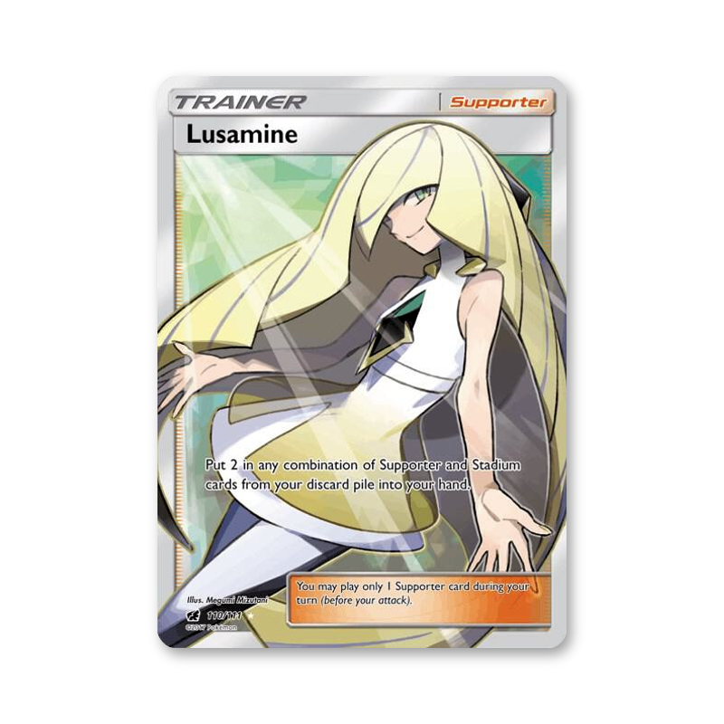 Lusamine (Full Art) - 110/111 (Crimson Invasion)
