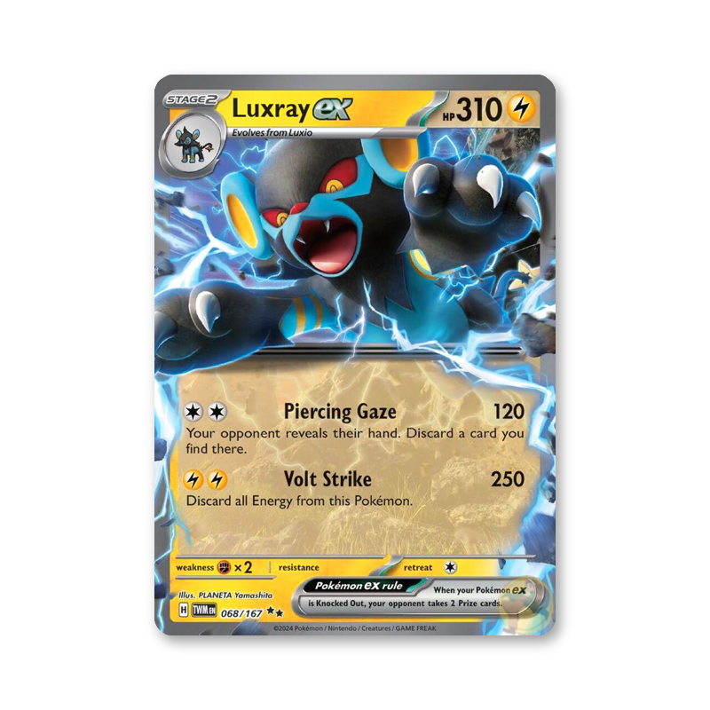 Luxray ex - 068/167 (Twilight Masquerade)