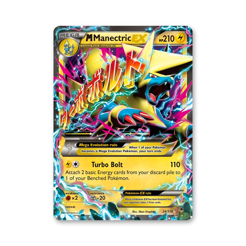 M Manectric EX - 24/119 (Phantom Forces)