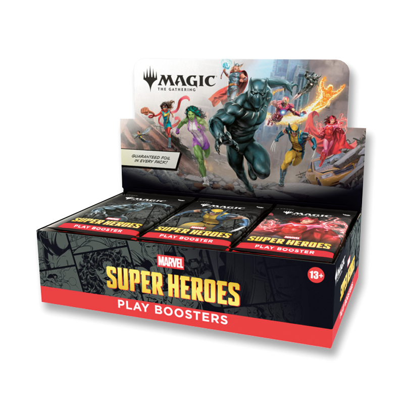 Magic: The Gathering - Marvel Super Heroes Play Booster Box (30 Packs)