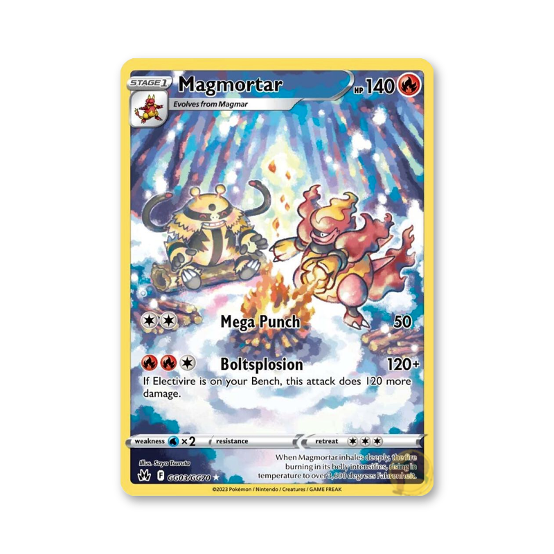 Magmortar - GG03/GG70 (Crown Zenith: Galarian Gallery)