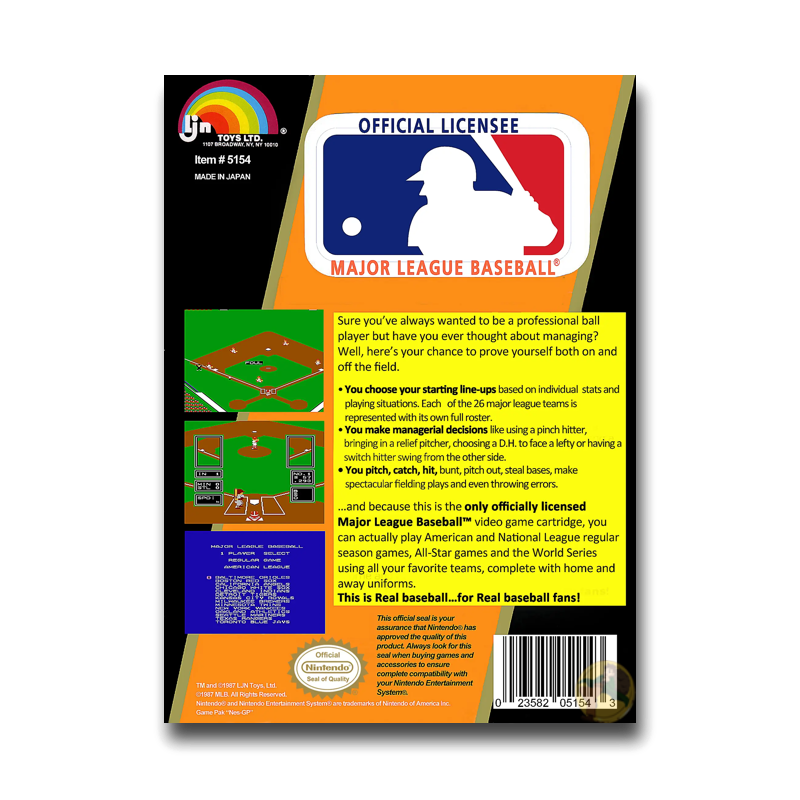 Major League Baseball (Nintendo NES)