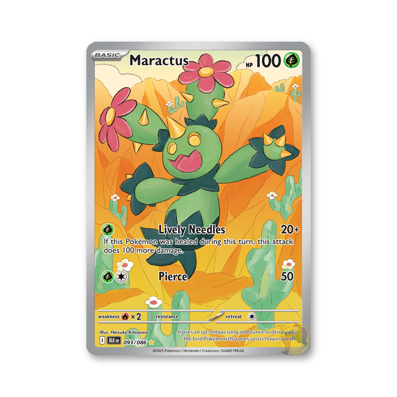 Maractus - 093/086 (Black Bolt)