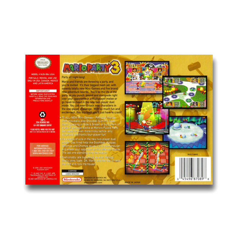 Mario Party 3 (Nintendo 64)