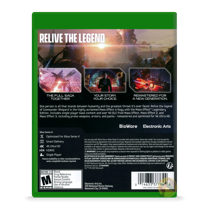 Mass Effect Legendary Edition (Xbox One)