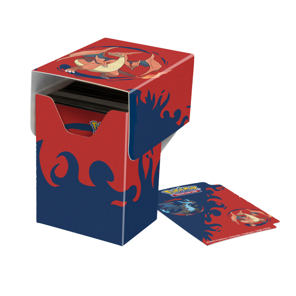 Ultra Pro - Mega Charizard Y 100+ Deck Box for the Pokemon TCG