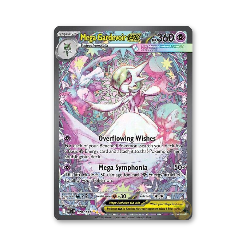 Mega Gardevoir ex - 178/132 (Mega Evolution Base Set)
