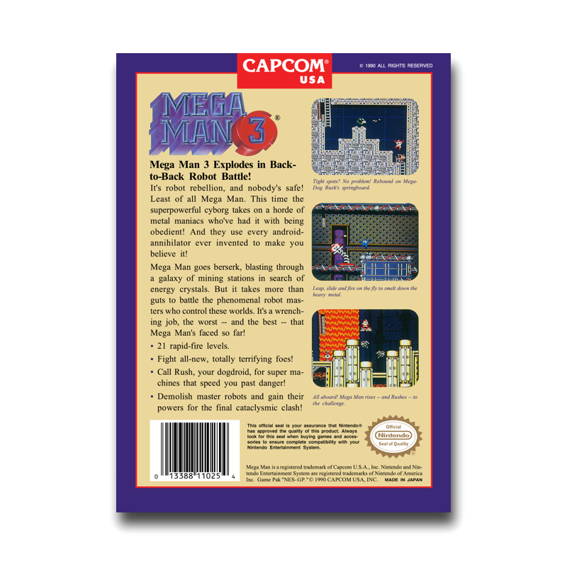 Mega Man 3 (Nintendo NES)
