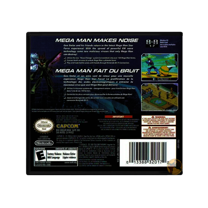 Mega Man Star Force 3: Black Ace (Nintendo DS)